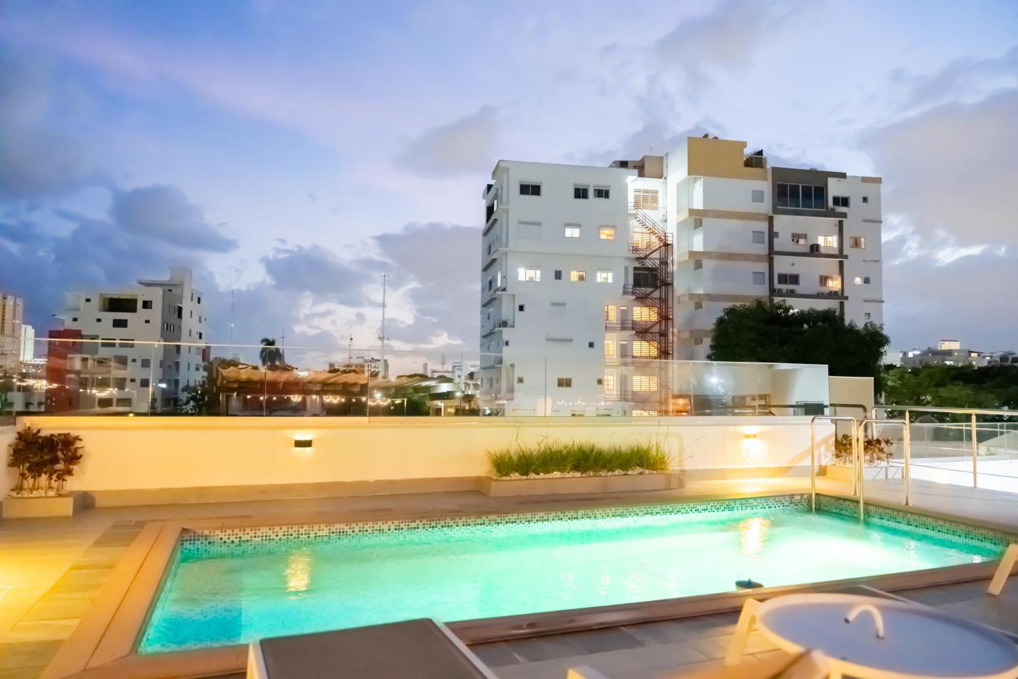 Hotel Stay Here Suites Санто-Доминго Экстерьер фото