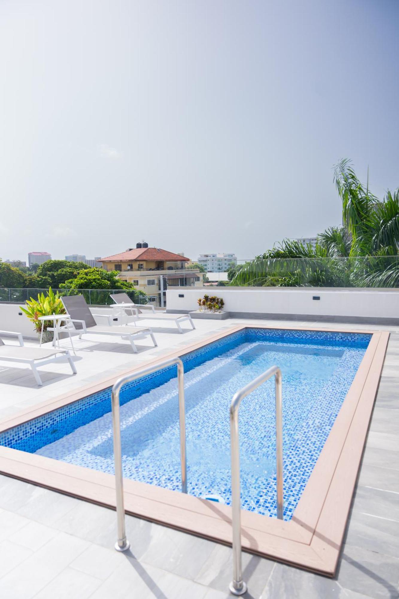 Hotel Stay Here Suites Санто-Доминго Экстерьер фото