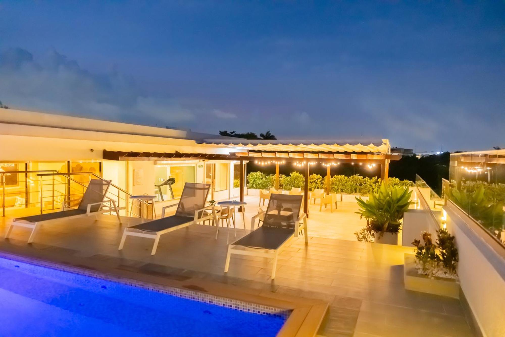 Hotel Stay Here Suites Санто-Доминго Экстерьер фото